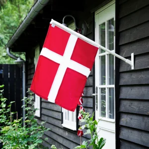 Facadestang med Dannebrog